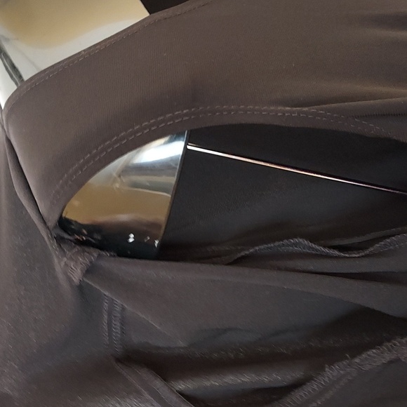 NWT Jones New York Dress Black and Pink Dress with Attached Coat - Picture 3 of 13